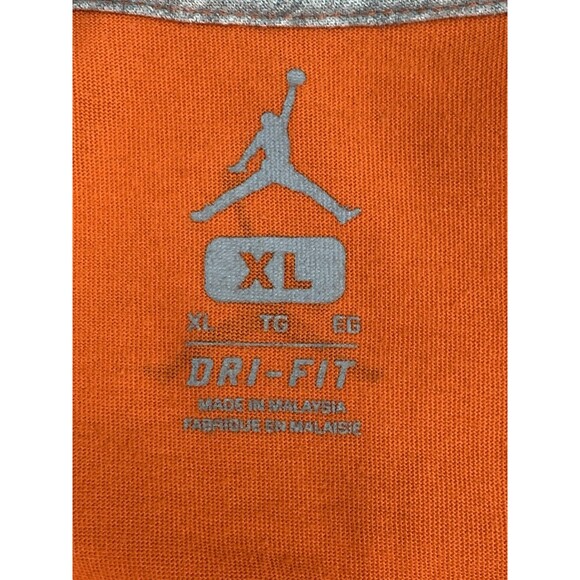 Jordan Basketball 23 Graphic Tee T-Shirt Men's Dry-Fit Orange XL 465105-828 - Picture 2 of 13